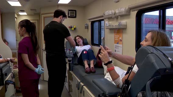 Annunciation Church community honors victims with blood donations