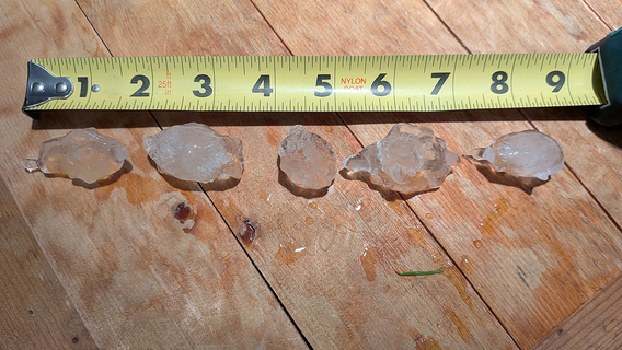 Storms drop hail, heavy rain on Twin Cities: photos