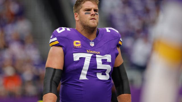 Vikings RT Brian O’Neill has MCL sprain, considered week-to-week