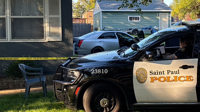 Woman killed by vehicle that crashed into backyard of St. Paul home