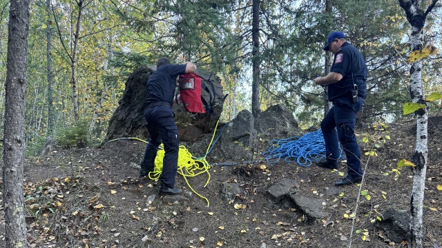 Iron Range rescue: 2 teen boys saved after falling into abandoned 100-foot mine pit