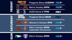 Weekend Minnesota sports TV guide: ALDS Game 5, Gopher hockey on FOX 9