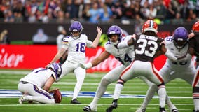 NFL won't remove Vikings K Will Reichard's miss in London from stats despite hitting cable