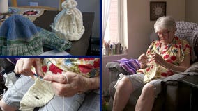 91-year-old Minnesota knitter keeping countless people warm this winter with handmade gifts