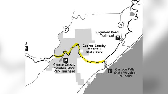 Superior Hiking Trail closes due to Crosby wildfire now spanning 160 acres
