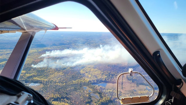 Crosby wildfire 70% contained, trail closures still in place