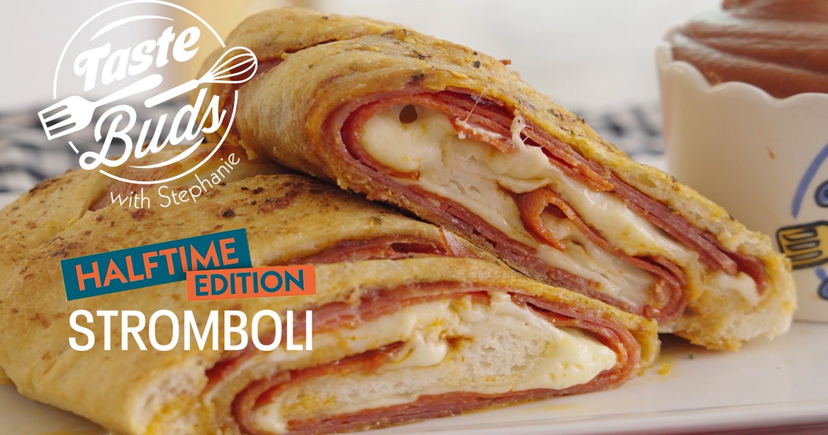 Halftime with Taste Buds: Pizza Stromboli | FOX 9 Minneapolis-St. Paul