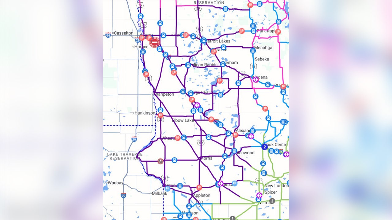 West central Minnesota no travel advisory lifted