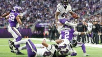 3 Turnovers, 13 penalties plague Vikings in 27-19 loss to Ravens