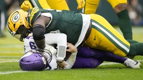J.J. McCarthy in concussion protocol after Vikings’ loss at Packers