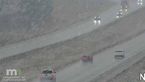 Road conditions: Rainy mix could create some slick spots in southern MN