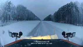 Minnesota snowstorm causing slippery roads; some schools closed