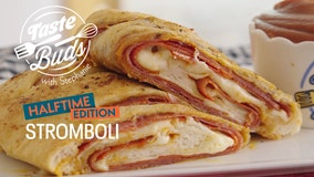 Halftime with Taste Buds: Pizza Stromboli