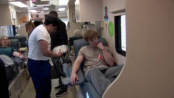 Blood drive at Annunciation Church and School unites community