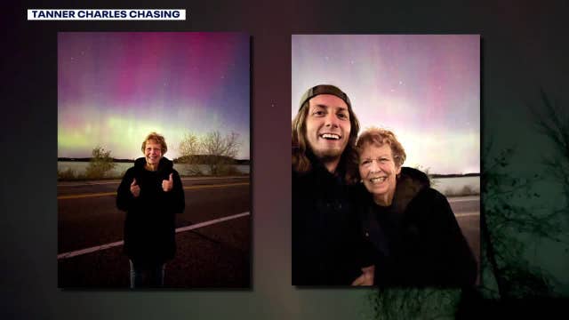 Once-in-a-lifetime sight: Minnesota grandmother's first northern lights