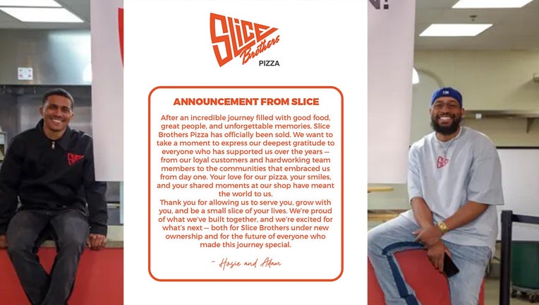 Slice Brothers sells to new ownership after expansion, checkered