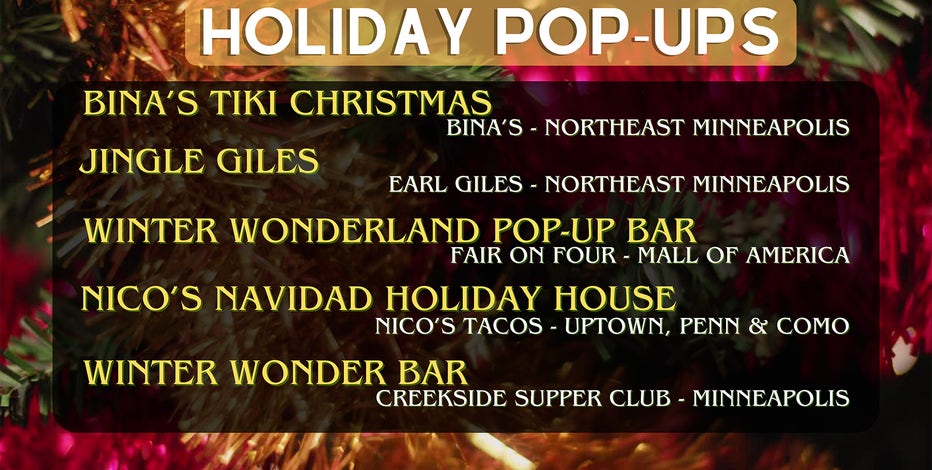 Holiday pop-up bars in Minnesota for 2025 | FOX 9 Minneapolis-St. Paul