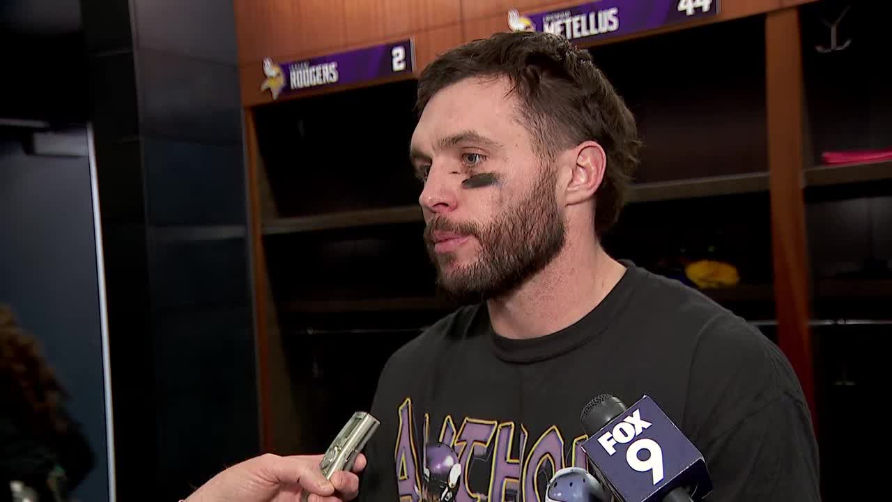 Harrison Smith gets emotional after Vikings blow out Commanders