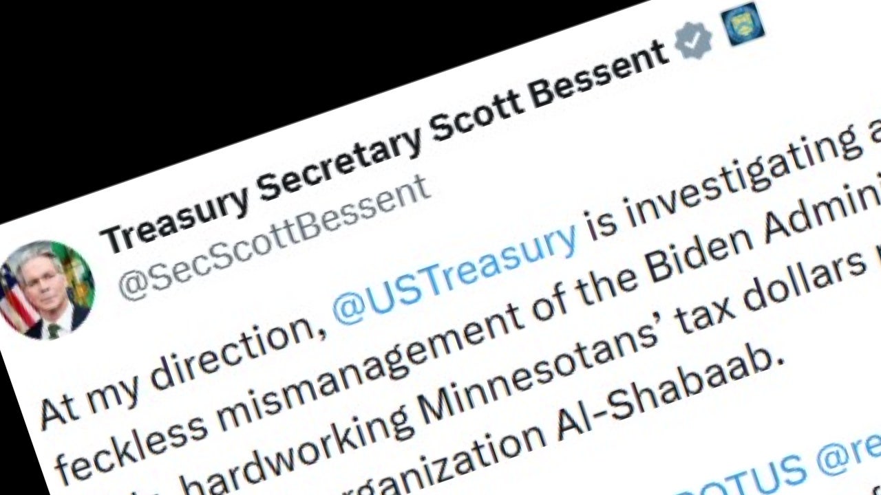 Minnesota fraud investigation: Treasury probes terror funding links