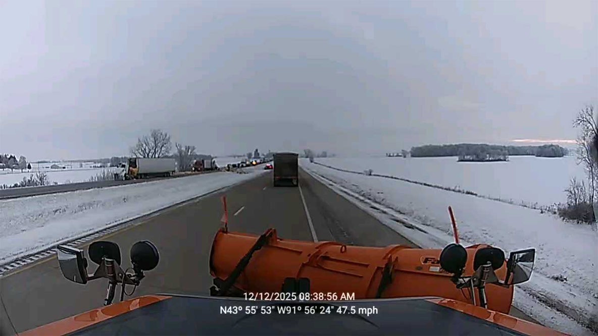 Baby diapers spill across I-90 after semi-truck crash, minor injuries reported