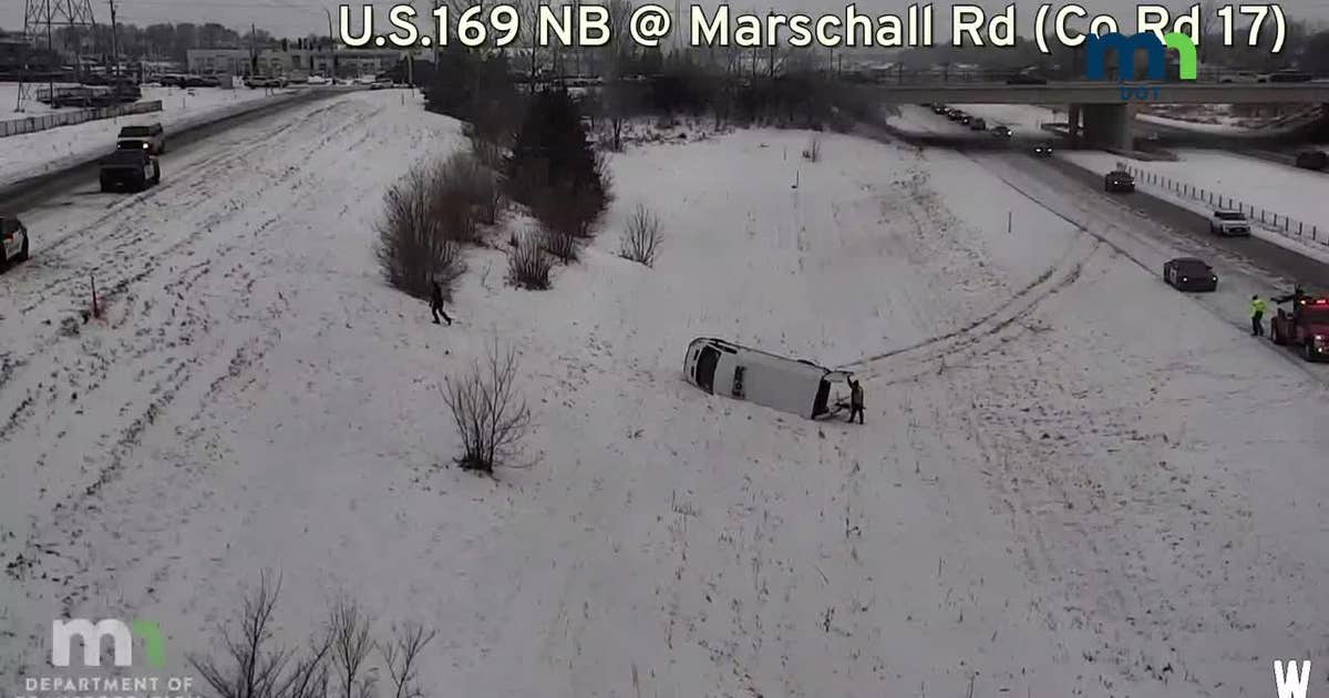 MN weather: Twin Cities roads turn slick as light snow, temperatures ...