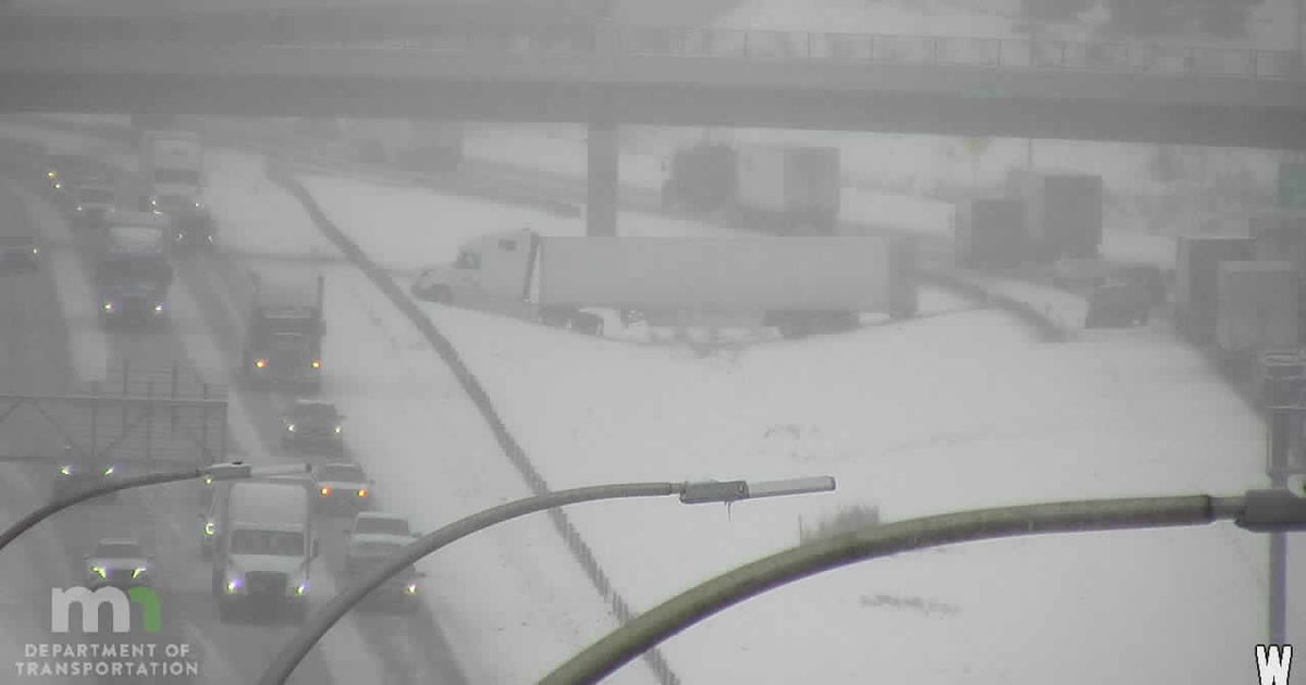 MN weather: Snowy roads lead to 192 crashes, 1 fatality Friday morning ...