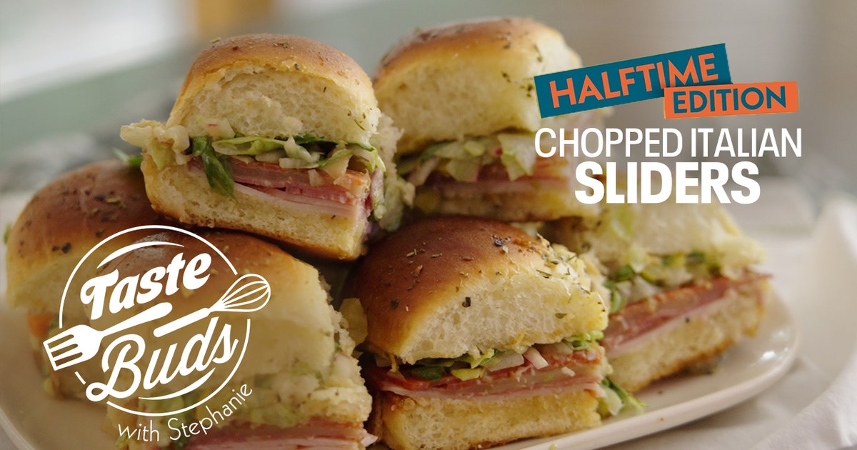 Halftime with Taste Buds: Chopped Italian Sliders | FOX 9 Minneapolis ...