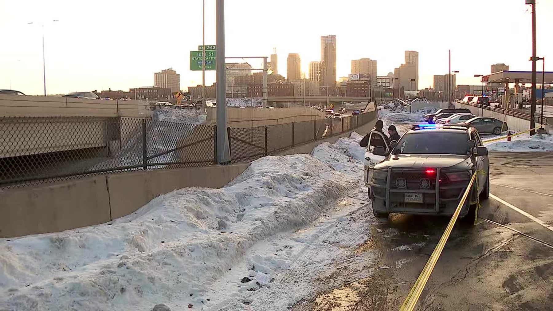 St. Paul police: Officers shoot man who pulled gun on I-94 ramp