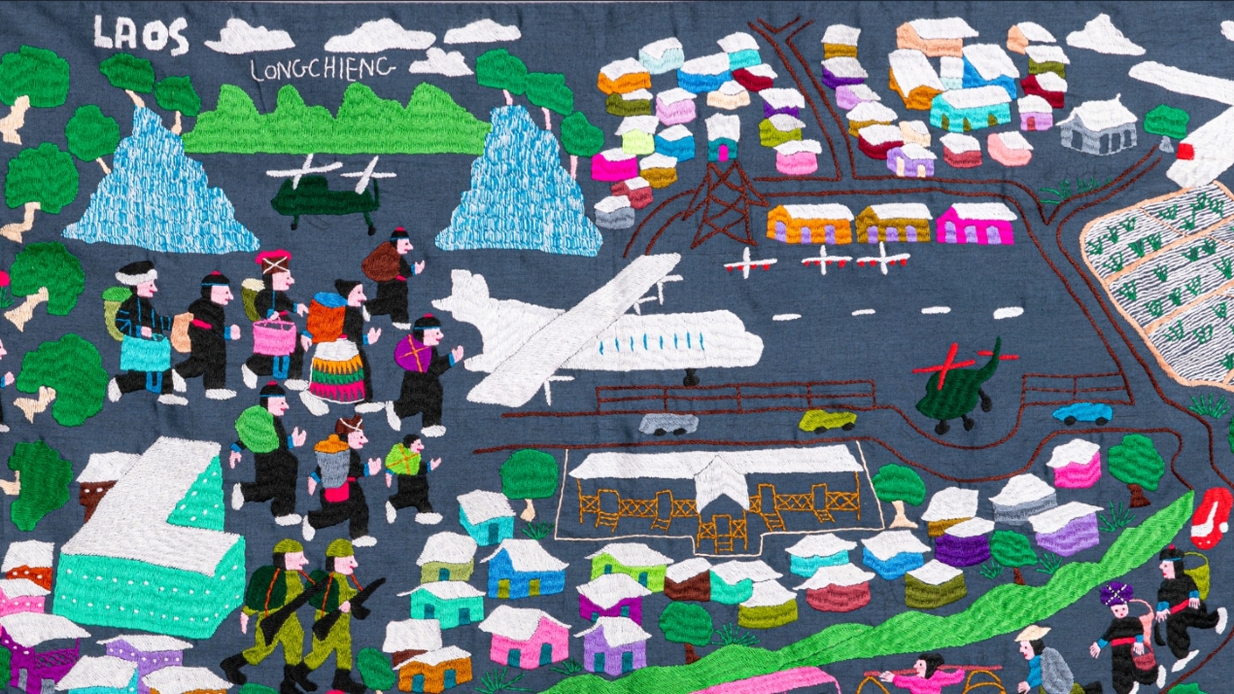 The Hmong story cloth: Preserving history with needle and thread