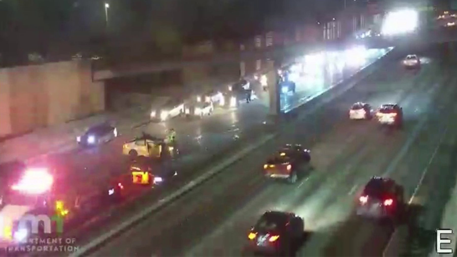 Minnesota State Patrol squad car hit on I-94 in Minneapolis, driver arrested for DWI