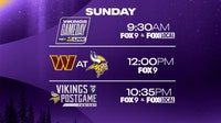 Vikings-Commanders: How to watch the game on FOX 9
