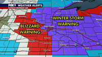 Minnesota weather: Winter storm and blizzard warnings in place for Sunday