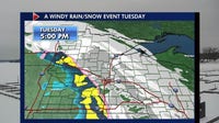 Minnesota weather: Snow, freezing rain expected on Tuesday