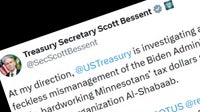 Minnesota fraud investigation: Treasury probes terror funding links