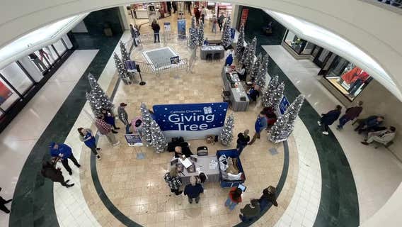 Giving Tree happening this weekend at Mall of Amierica to help struggling families