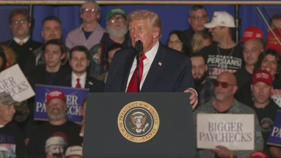 President Trump blasts Ilhan Omar, Gov. Walz at Pennsylvania rally