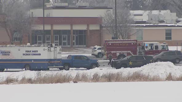 Stewartville HS parking lot shooting: Wrestling team member hurt; man dead