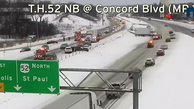 Minnesota winter storm leads to hundreds of crashes, vehicles off the road