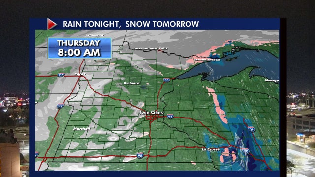 Minnesota weather: What to expect with Thursday's snow, strong winds