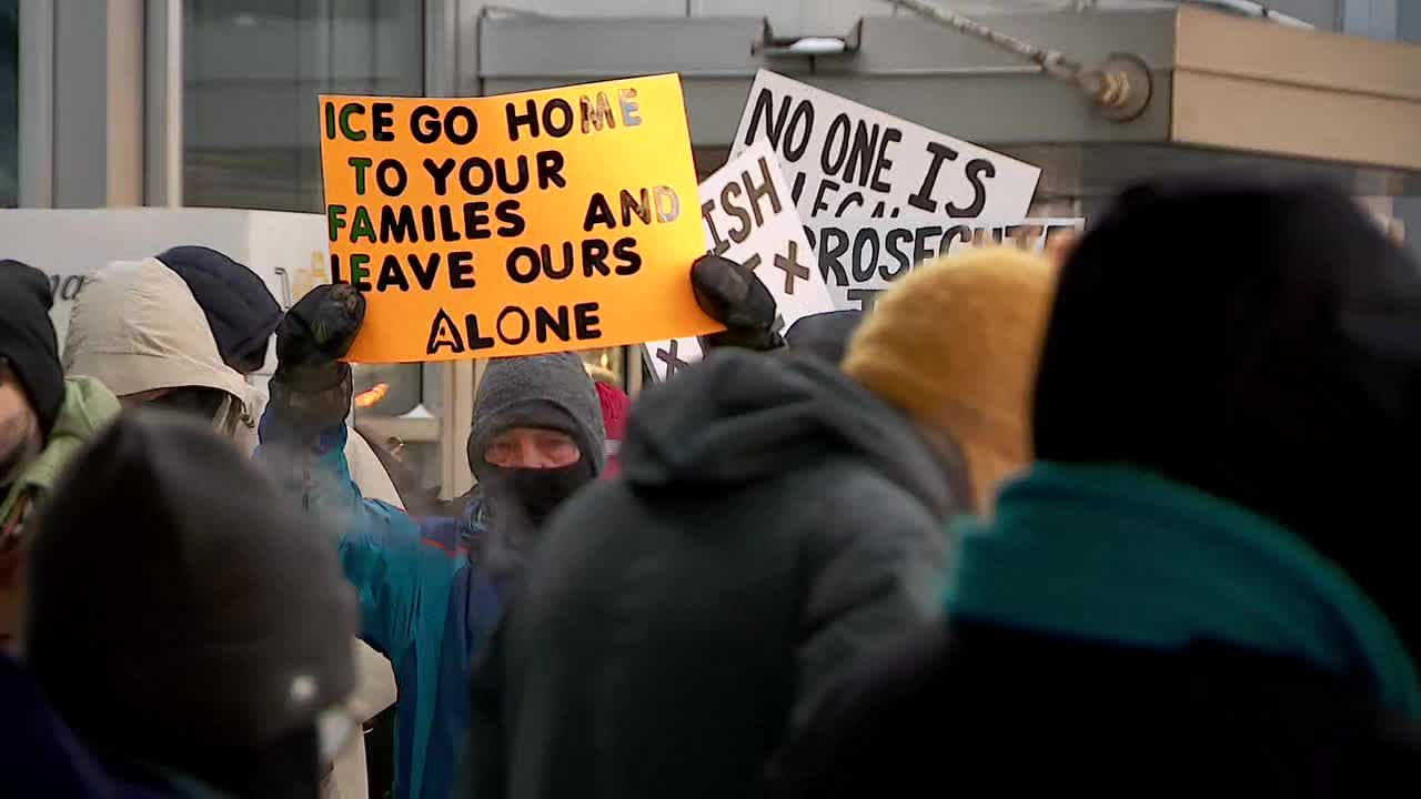 ICE Out protests in MN: Arrests at MSP Airport, dispersal order at Whipple