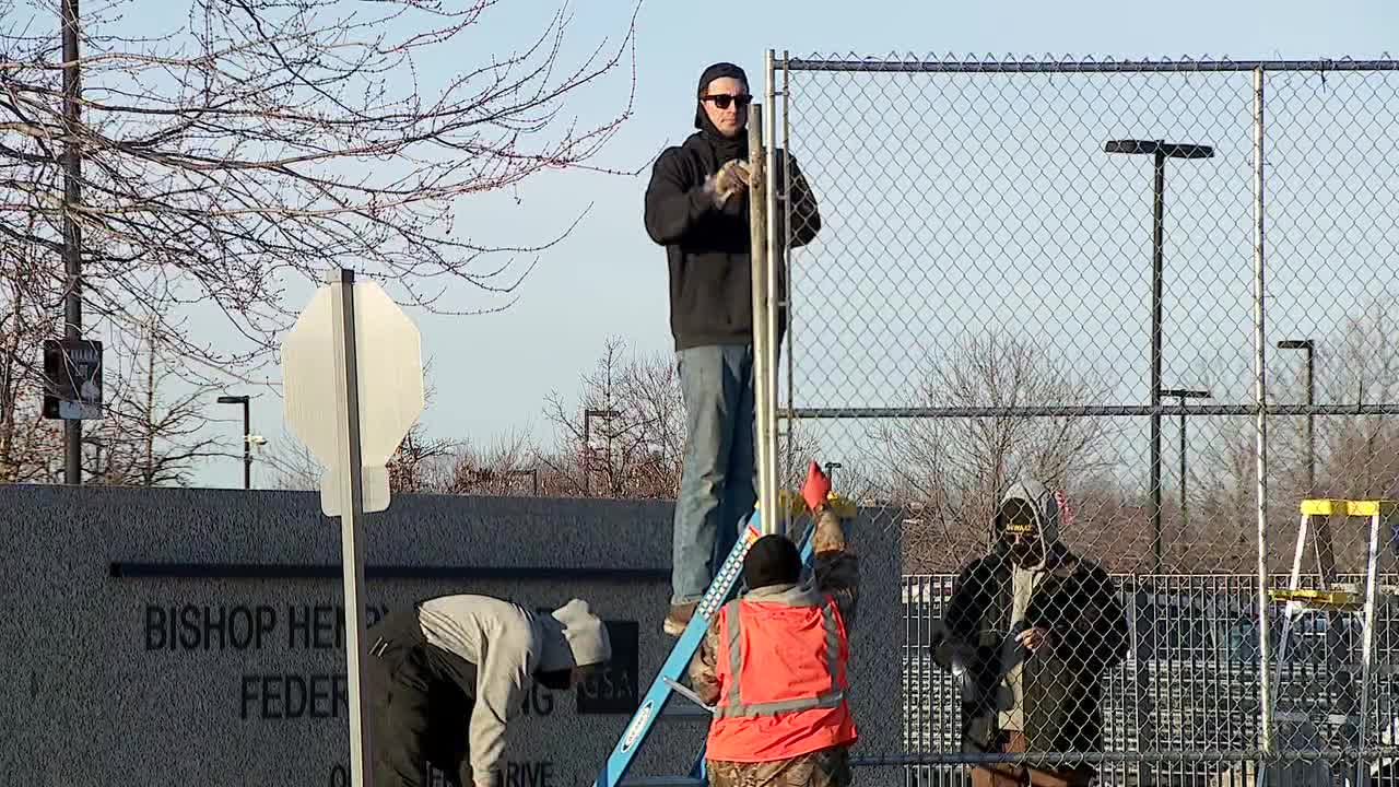 ICE in Minnesota: Security barriers installed as more federal agents arrive