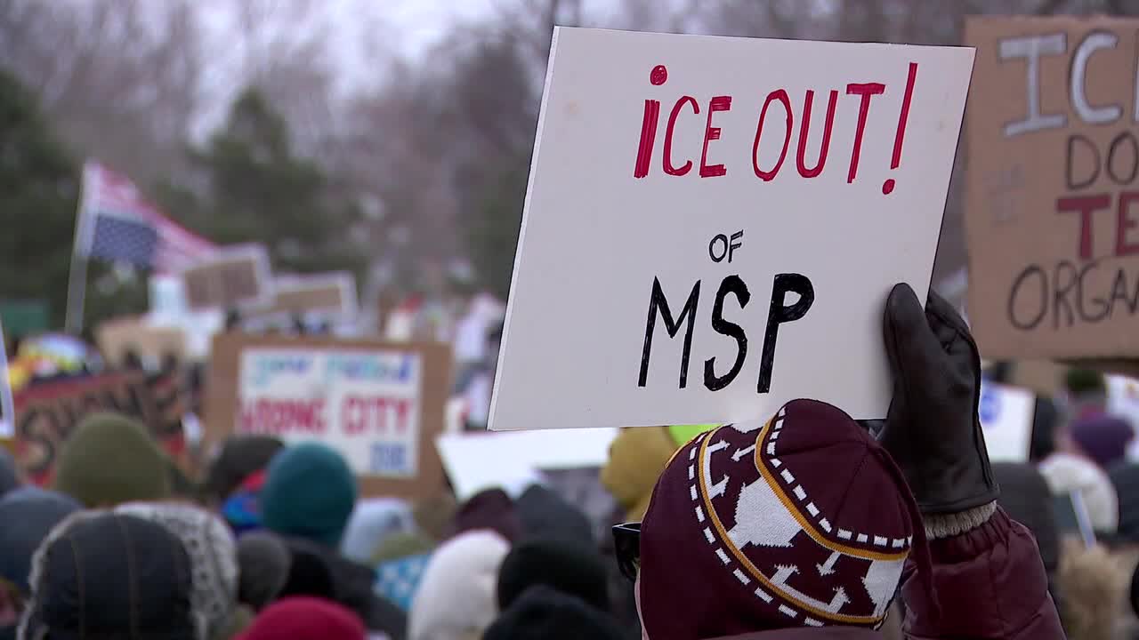 ICE in Minnesota: Business closures, downtown march mark ICE protest in Twin Cities