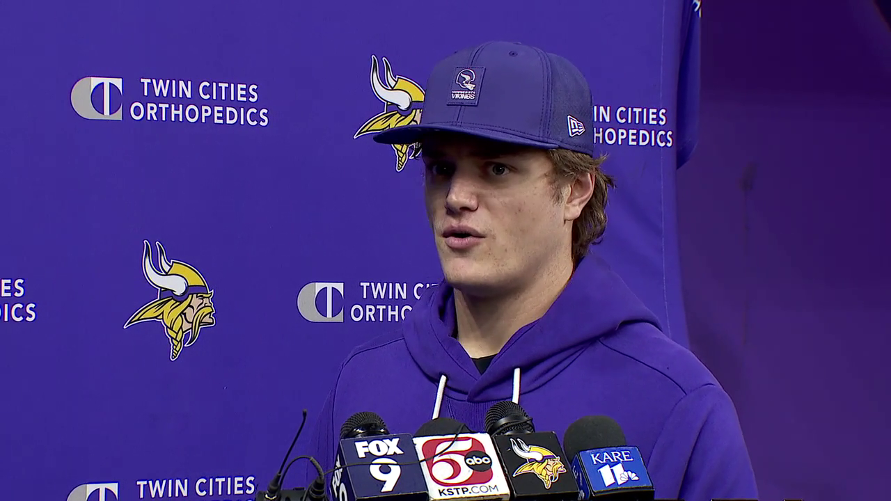 Vikings QB J.J. McCarthy returns to practice, status for finale uncertain |  FOX 9 Minneapolis-St. Paul