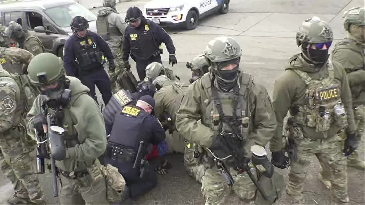 LIVE UPDATES | ICE in Minnesota: Anti-ICE protests get heated outside Whipple Building