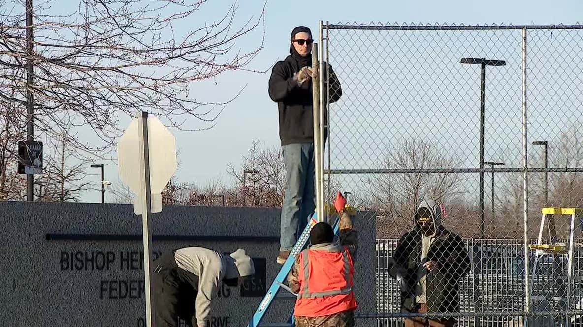 ICE in Minnesota: Security barriers installed as more federal agents arrive