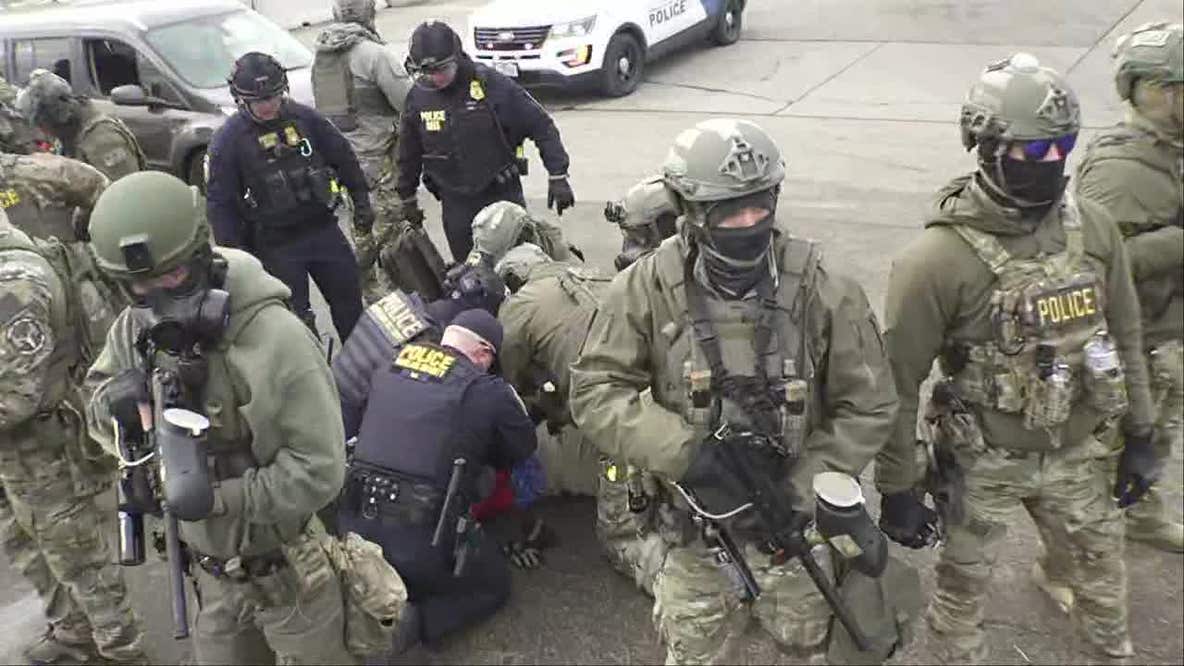 LIVE UPDATES | ICE in Minnesota: Anti-ICE protests get heated outside Whipple Building