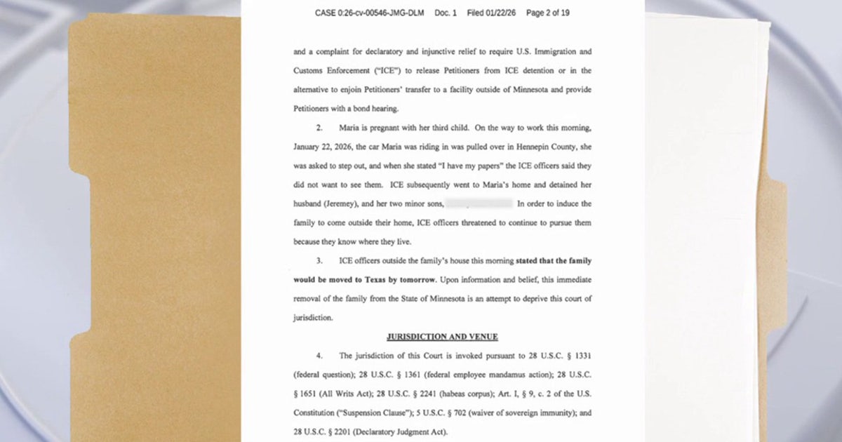 Hopkins family from Ecuador detained; judge orders feds not to move them