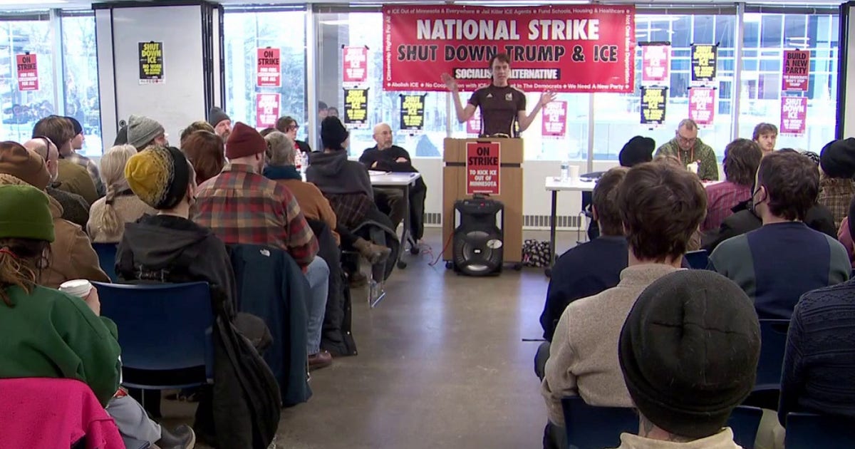Minneapolis shooting: Union members in Twin Cities rally for nationwide strike