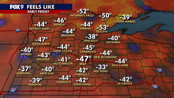 Minnesota weather: Here’s how cold it got Friday morning