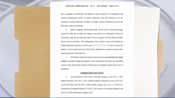 Hopkins family from Ecuador detained; judge orders feds not to move them